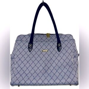 Pierre Cardin Logo Tote, Laptop Pocket, Travel Weekend Bag, Large Purse